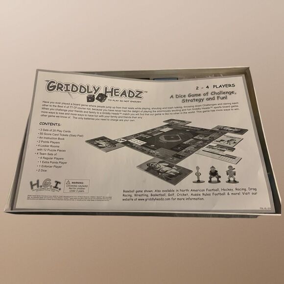 2005 Headz Baseball Family Fun Strategy Game Complete - Picture 3 of 12